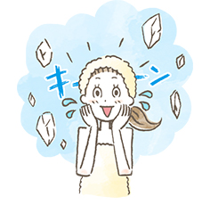 ホワイトニングゼリーエッセンスでケアをする女性