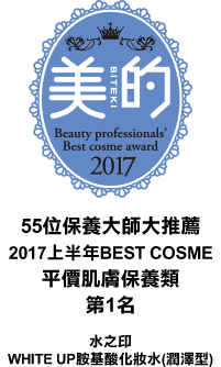 美的 美容賢者55人が大絶賛 2017年上半期ベストコスメ プチプラスキンケア部門 第1位